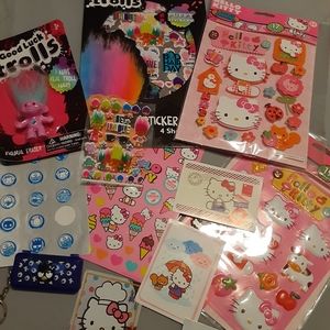 Sanrio Hello Kitty and Trolls bundle